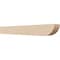 Ekena Millwork 4in. W x 4in. H x 32in. L Durham Woodgrain TimberThane Rafter Tail, Primed Tan RFTUR04X04X32DURRCPR - alternate 1